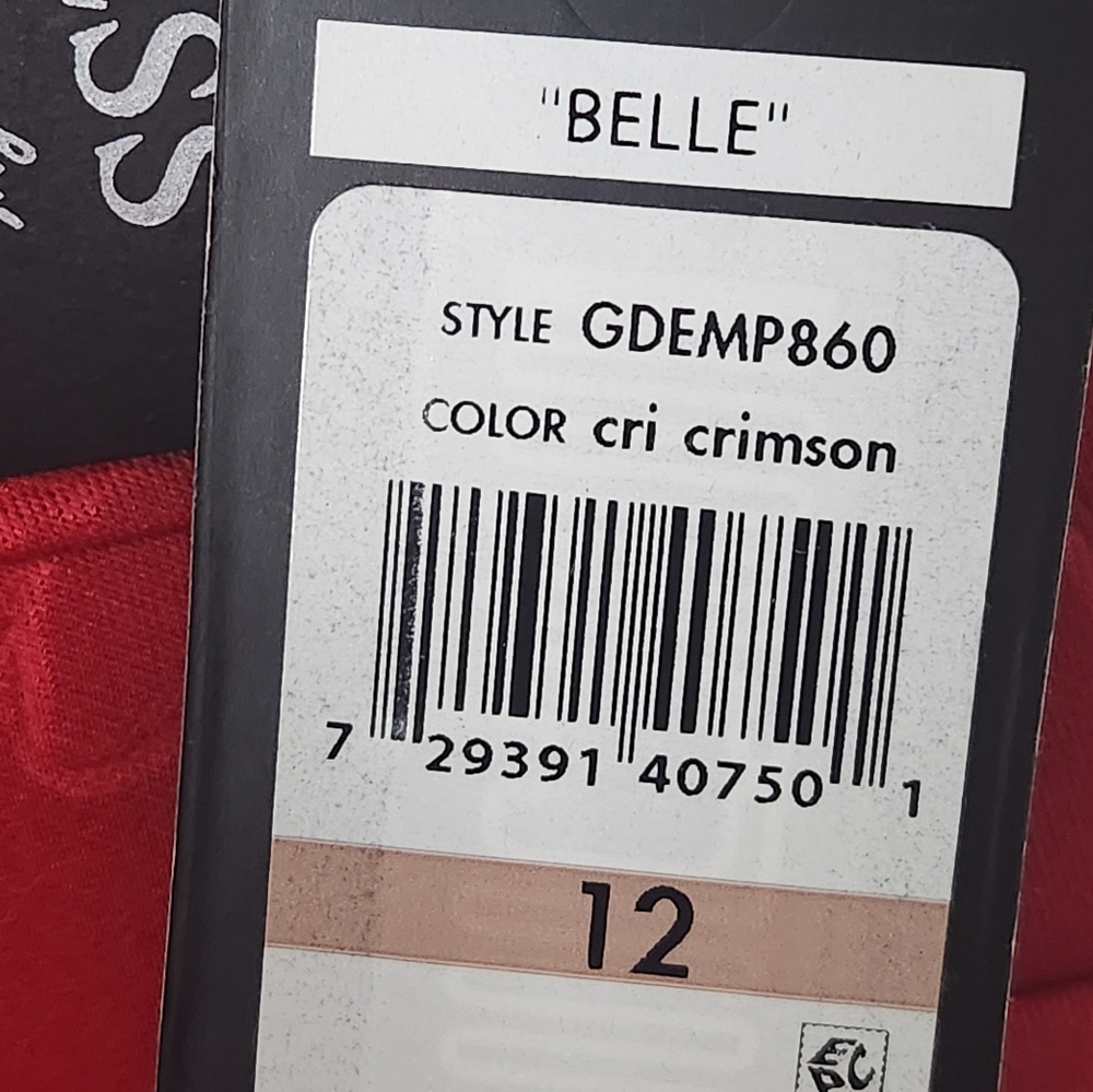 Guess Los Angeles Belle Crimson Valentines Day BodyCon Dress size 12 - Picture 8 of 16